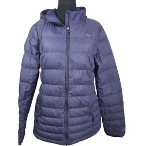 Paradox Women's Purple Puffer Jacket Size L
